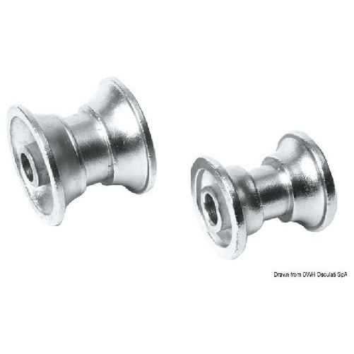 Puleggia ricambio inox per 01.341.99 01.346.66