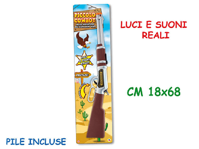 FUCILE COWBOY LUCI E SUONI