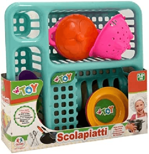 SCOLAPIATTI CON ACCESSORI 14 PZ