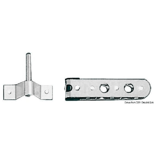 Attacco timone 12 mm semplice 59.127.50