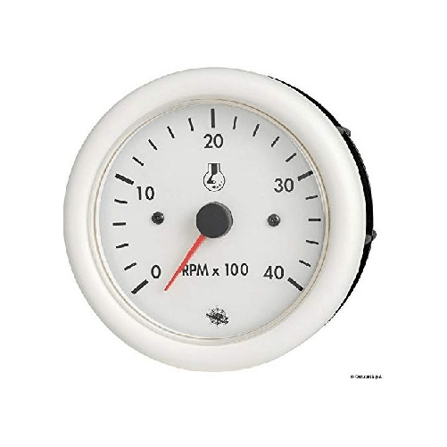 Contagiri diesel 24 V bianco 27.520.02
