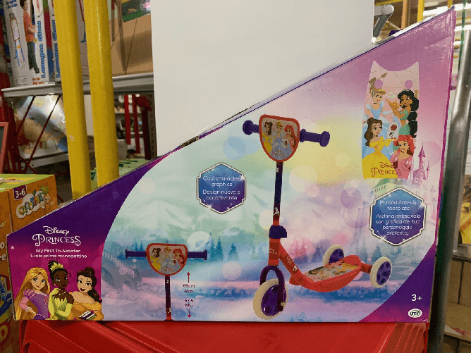 MONOPATTINO 3 RUOTE PRINCESSE