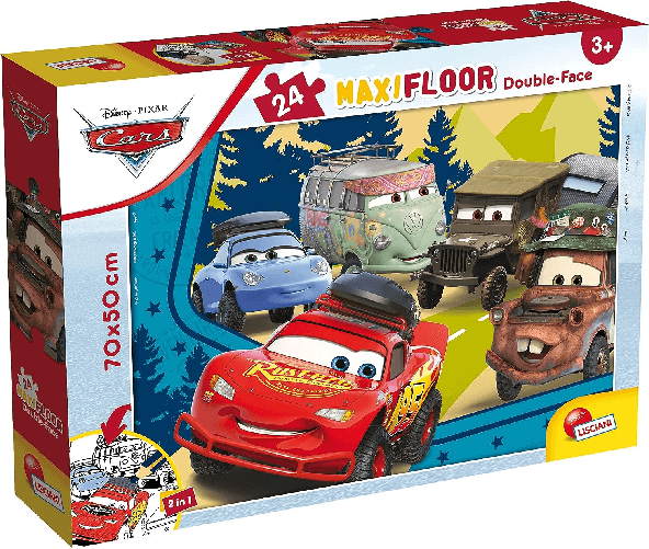 DISNEY PUZZLE DF MAXI FLOOR 24 CARS