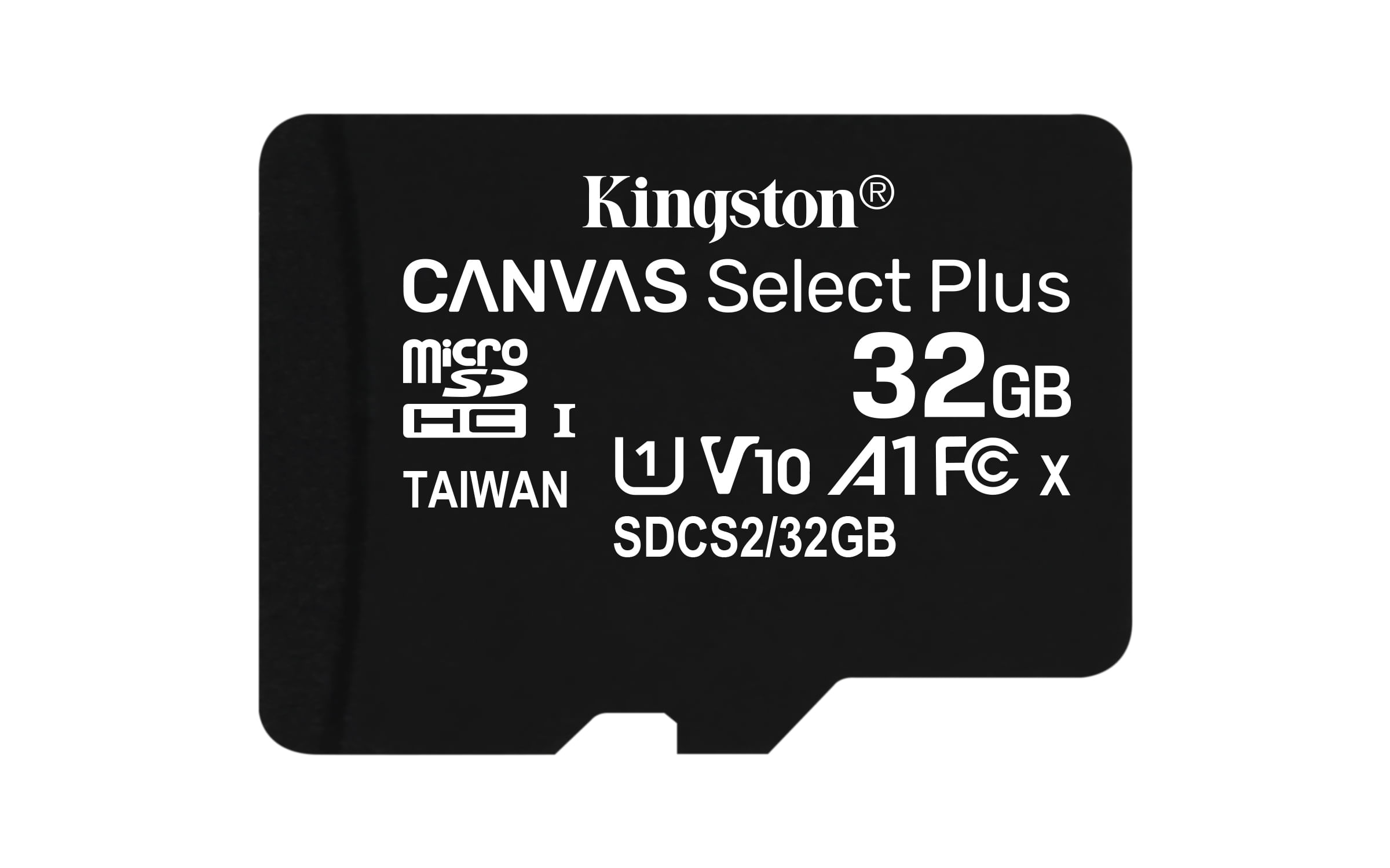 Kingston SD-MICRO KINGSTON 32GB CLASS 10 UHS-I 80MB/s + ADATTATORE Canvas Select Plus - SDCS2/32GB