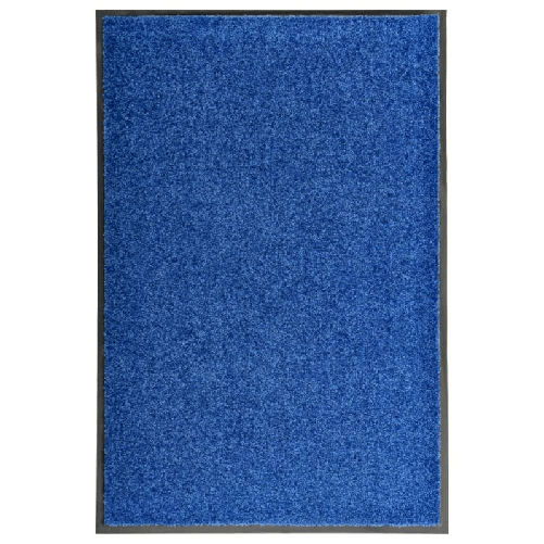 vidaXL Zerbino Lavabile Blu 60x90 cm