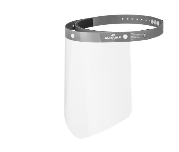 DURABLE Visiera protettiva sollevabile certificata CE Durable Durable 343110 maschera facciale di protezione 1 pz