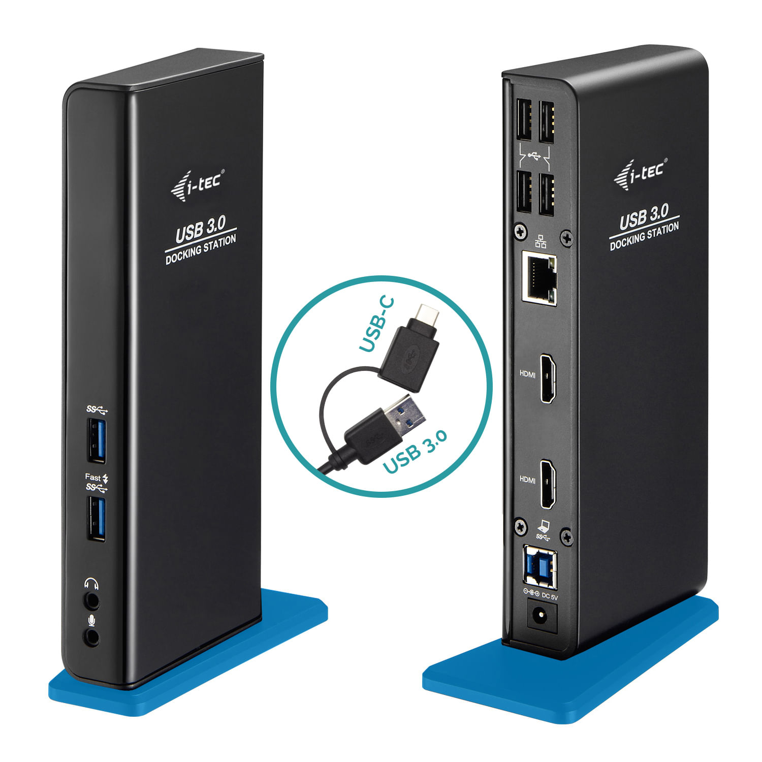 I-Tec Usb 3.0-Usb-C Dual Hdmi Docking Station i-tec USB 3.0/USB-C Dual HDMI Docking Station