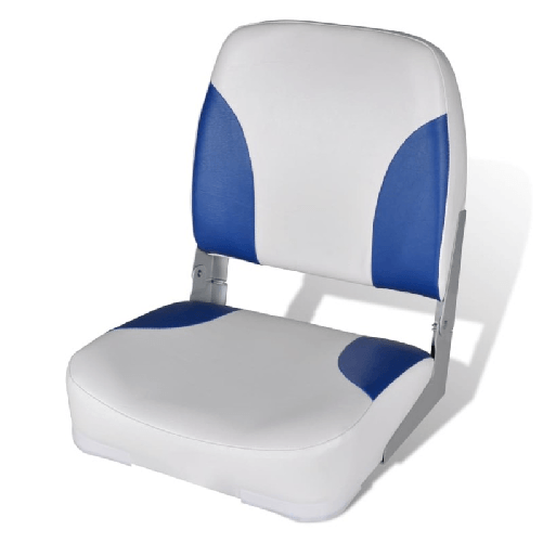 Sedile per barca con schienale pieghevole e cuscino 41x 36 x 48 cm