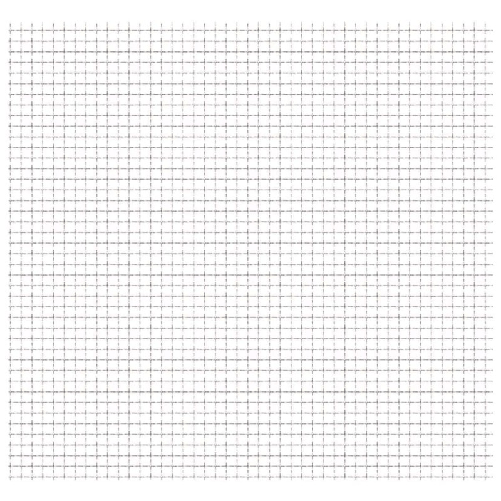 Recinzione in Rete Modulare in Acciaio Inox 50x50 cm 11x11x2 mm