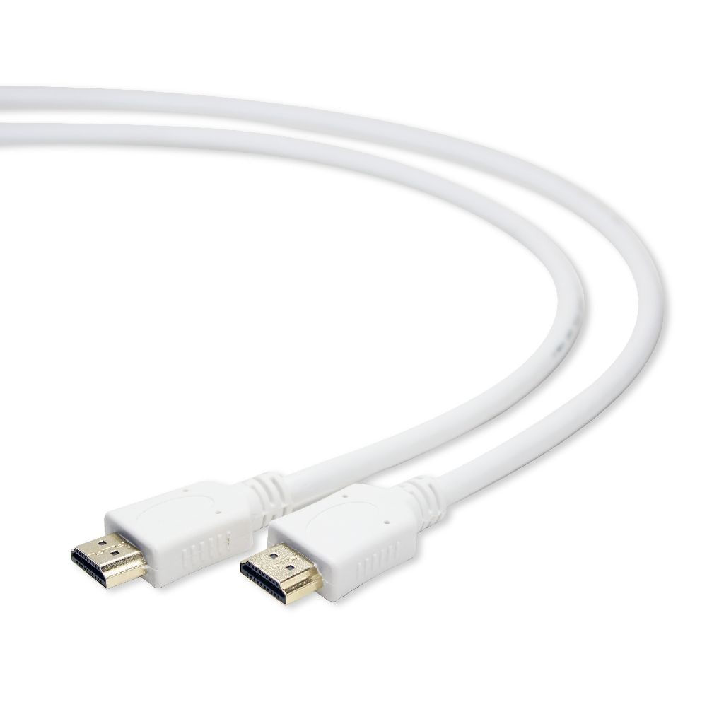 Cablexpert Gembird CC-HDMI4-W-6 cavo HDMI 1,8 m HDMI tipo A (Standard) Bianco Gembird CC-HDMI4-W-6 cavo HDMI 1,8 m HDMI tipo A (Standard) Bianco
