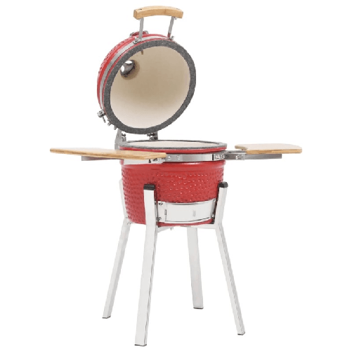 vidaXL Griglia Barbecue Kamado Affumicatore in Ceramica 76 cm