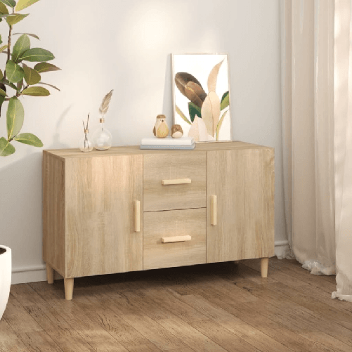 vidaXL Credenza Rovere Sonoma 100x36x60 cm in Legno Multistrato