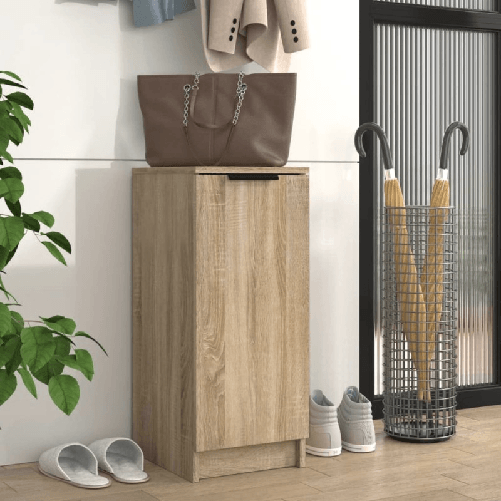 vidaXL Scarpiera Rovere Sonoma 30x35x70 cm in Legno Multistrato