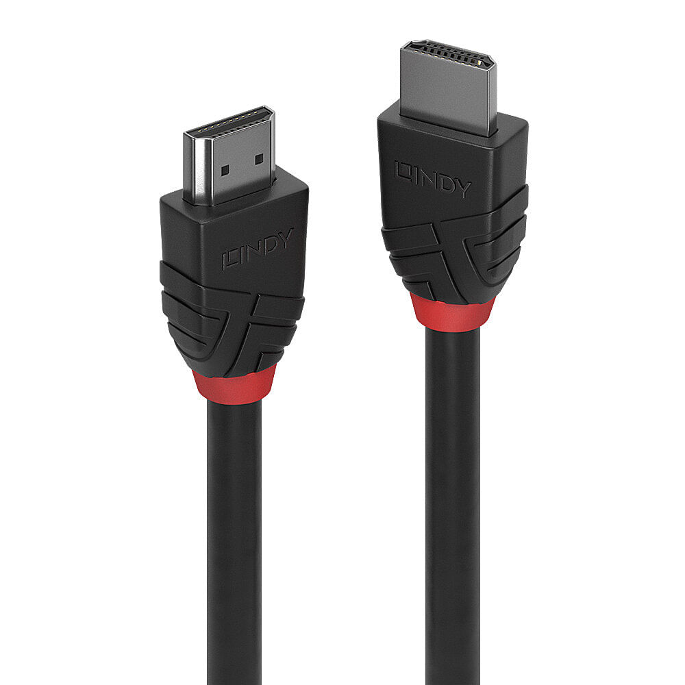Lindy 36773 cavo HDMI 3 m HDMI tipo A (Standard) Nero Lindy cables & adapters CAVO LINDY HDMI 2.1 TO HDMI, M/M, 3MT, High Speed "Black Line", 8K, 60h