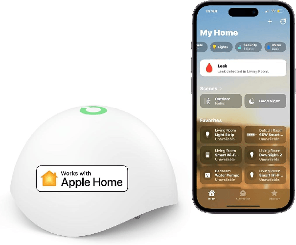 Meross Sensore Allagamento Smart RF - Apple HomeKit