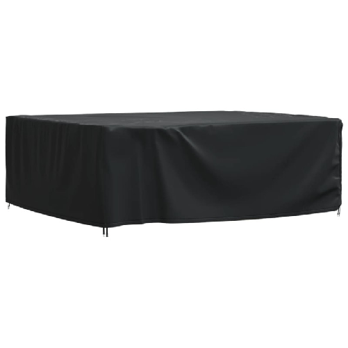 vidaXL Copertura Mobili Giardino Nera 250x210x90cm Impermeabile 420D