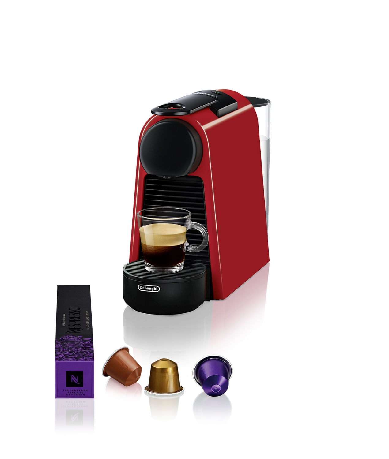 DeLonghi Essenza Mini EN 85.R macchina per caffè Macchina per caffè con capsule 0,6 L Automatica De’Longhi Essenza Mini EN 85.R macchina per caffè Aut