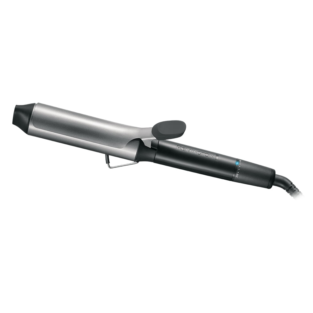 Remington CI5538 Ferro Arricciacapelli Temperatura Fino a 210°C Nero Remington Pro Big Curl Ferro arricciacapelli Caldo Nero, Grigio