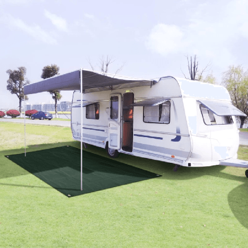 Tappeto da Tenda 300x400 cm in HDPE Verde