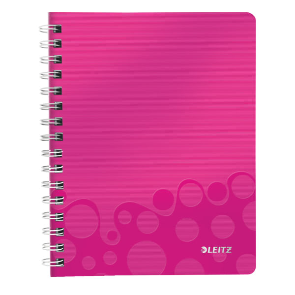 Leitz WOW quaderno per scrivere A5 80 fogli Rosa