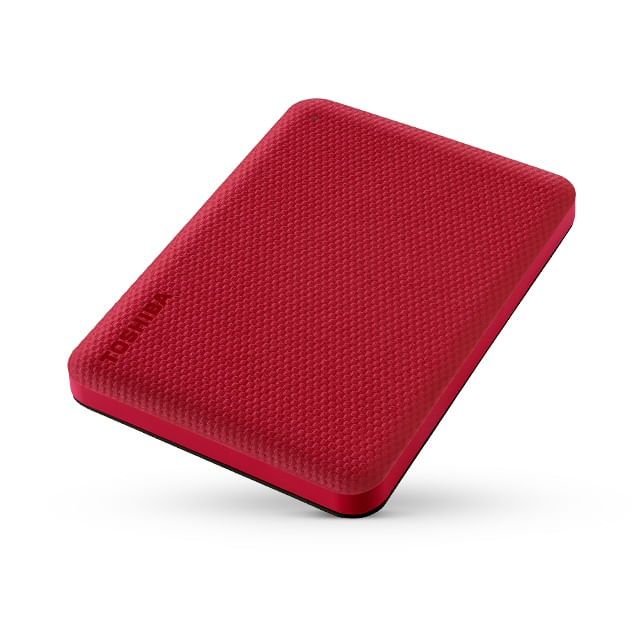 Toshiba Canvio Advance disco rigido esterno 1 TB Rosso (Toshiba Canvio Advance 1TB red) Toshiba Canvio Advance disco rigido esterno 1 TB Rosso