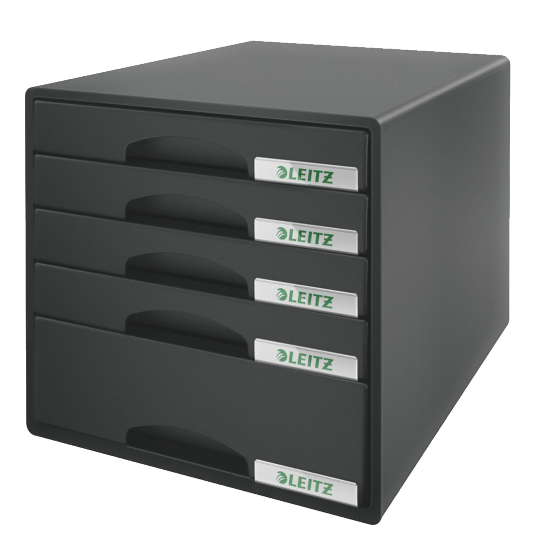 Leitz 52110095 organizzatore per cassetto di scrivania Nero