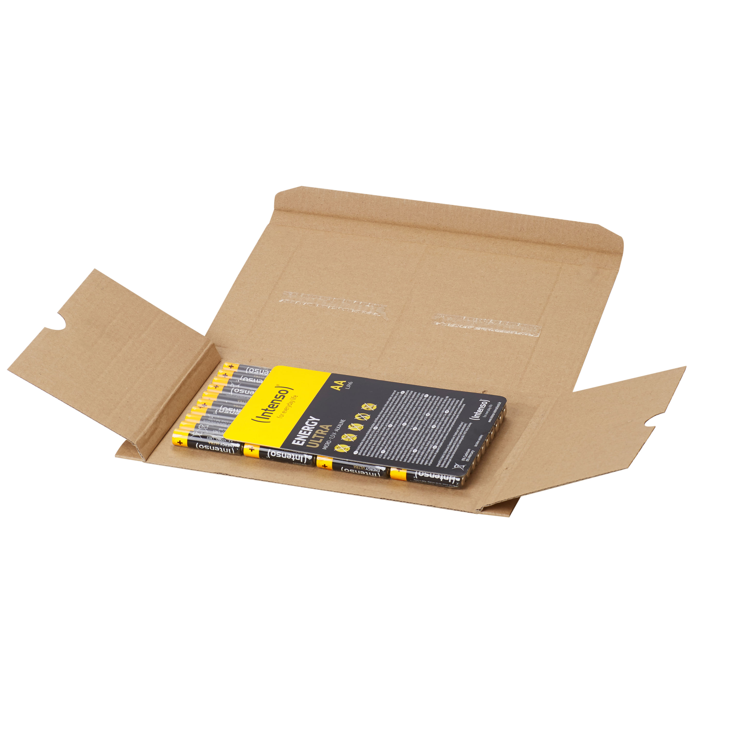 Intenso 7501520 - Energy Ultra Alkaline Batterie AA Mignon 40er-Pack - Batterie Batteria monouso Stilo AA Alcalino