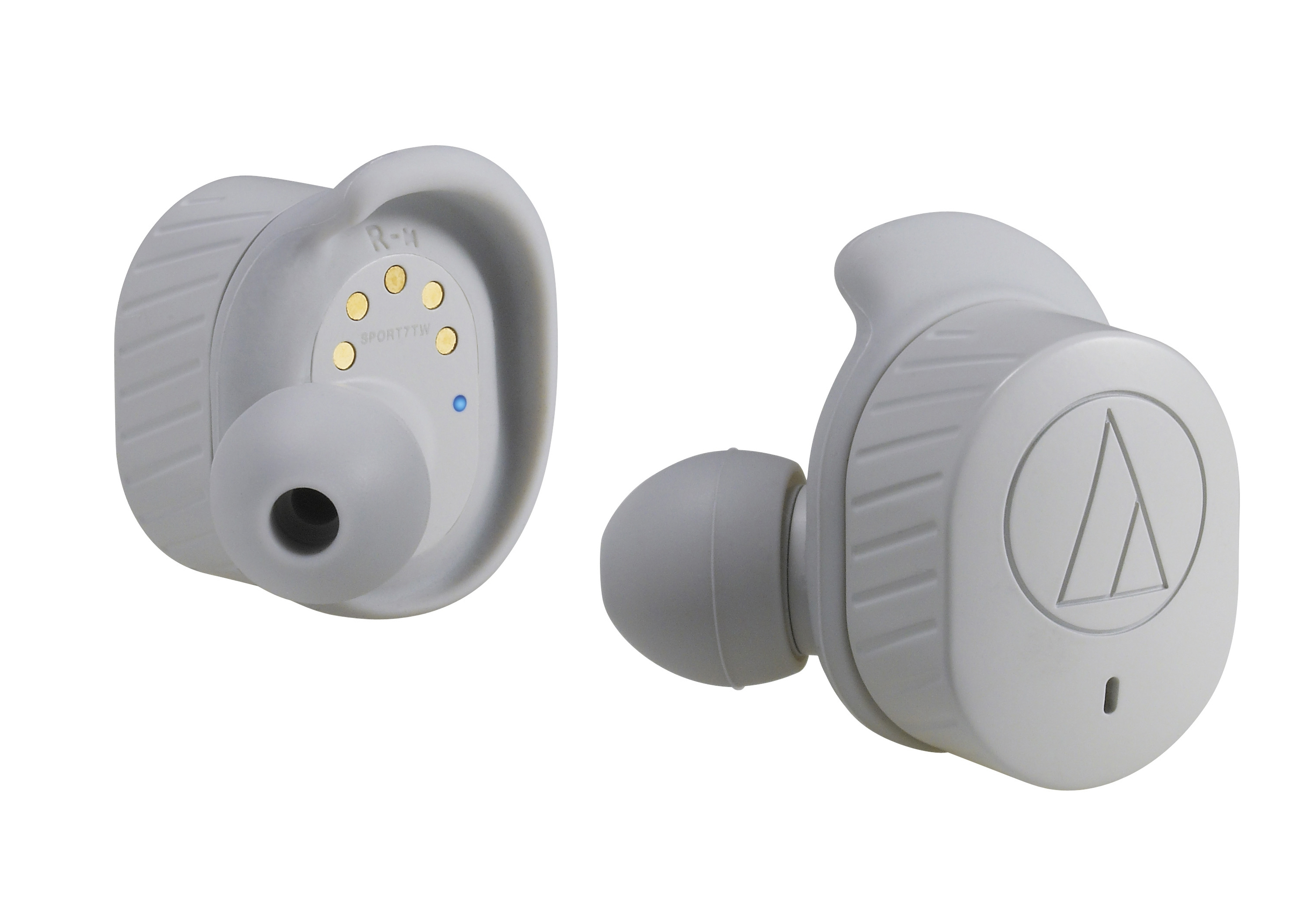 Audio-Technica ATH-SPORT7TW Auricolare Wireless In-ear Sport Micro-USB Bluetooth Grigio