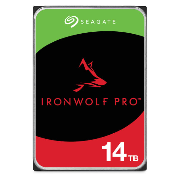 Seagate Hard Disk Seagate IronWolf Pro - 3,5" 14TB - 7200rpm - SATA 6Gbps - 256MB Seagate IronWolf Pro ST14000NT001 disco rigido interno 3.5" 14 TB