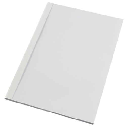 GBC Cartelline termiche Optimal - 6 mm - bianco - GBC - conf. 100 pezzi GBC Copertine per rilegatura termica Optimal 6 mm bianche (100)