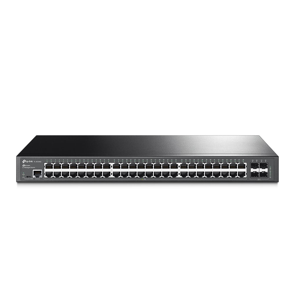 Tp-Link SWITCH TP-LINK TL-SG3452 48P GIGABIT L2+ Managed - 4P GIGABIT SFP 1U 19-inch rack-mountable TP-Link Omada SG3452 switch di rete Gestito L2+ Gi