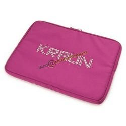 Oem BORSA / CUSTODIA PER NETBOOK FINO A 12" - VIOLA - CON CRISTALLI LUMINOSI Kraun KR.F6 borsa per laptop 30,5 cm (12") Custodia a tasca Viola