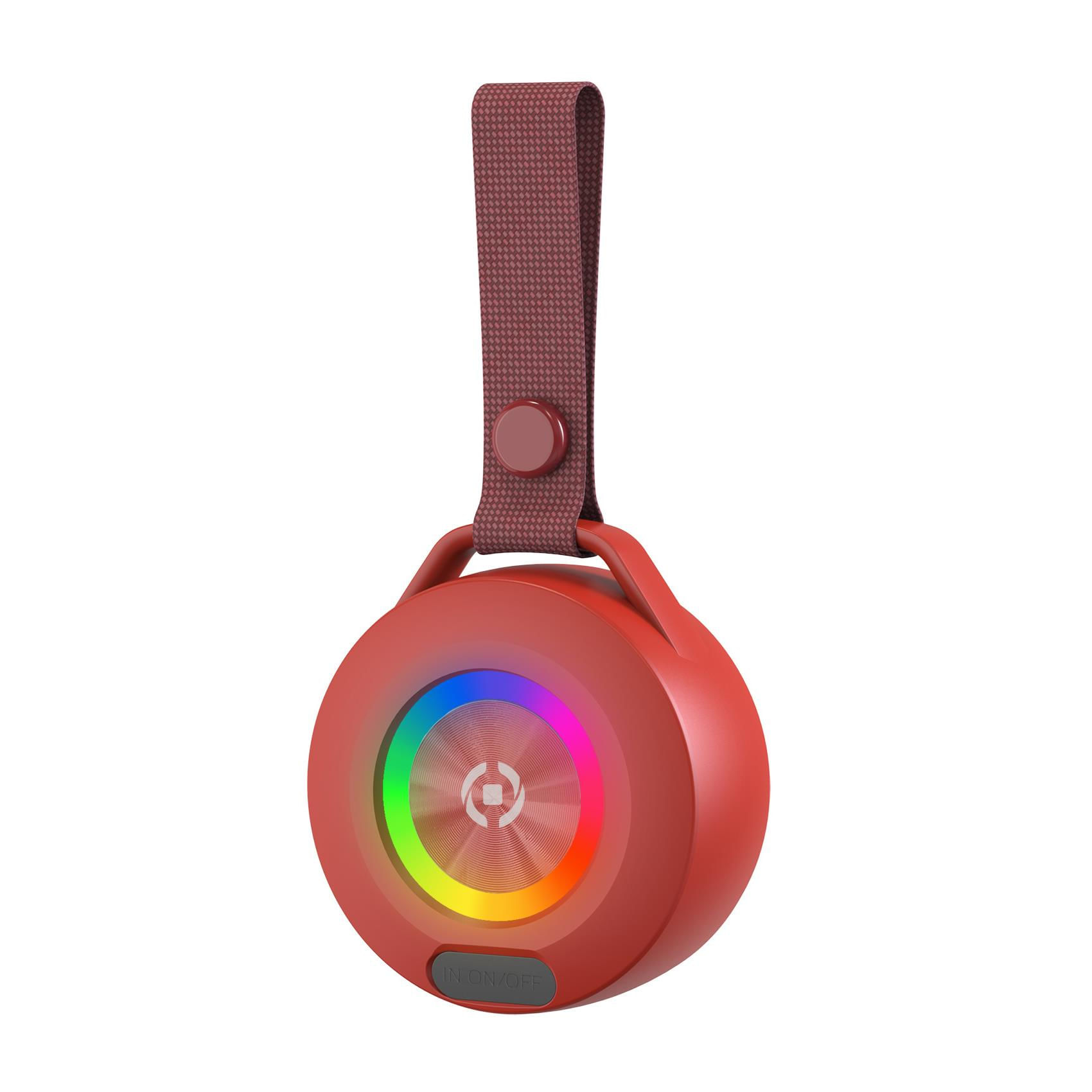 Celly LIGHTBEATRD altoparlante portatile e per feste Altoparlante portatile stereo Rosso
