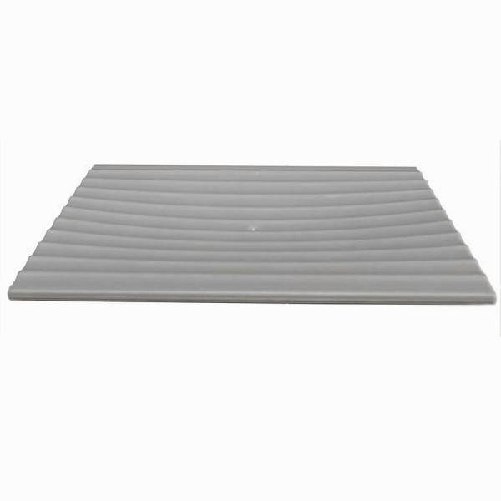 Piatto Piattino Porta Sapone Saponetta Arredo Bagno Grigio Decoro Plissè 59091 -