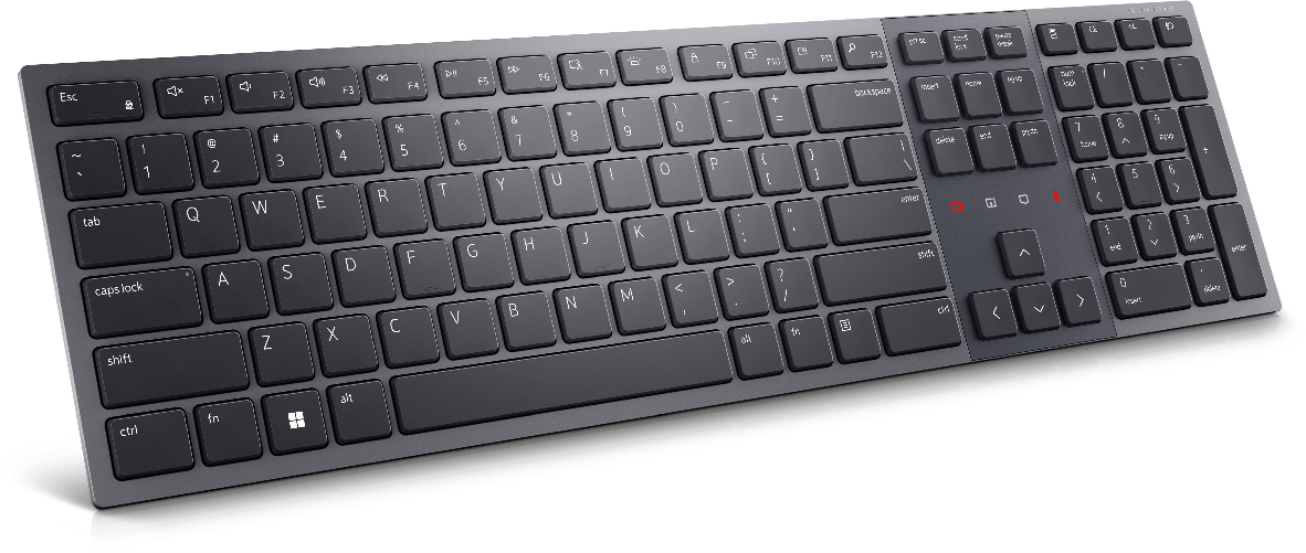 Emc DELL KB900 tastiera Ufficio RF senza fili + Bluetooth QWERTZ Tedesco Grafite DELL KB900 tastiera Ufficio RF senza fili + Bluetooth QWERTZ Tedesco