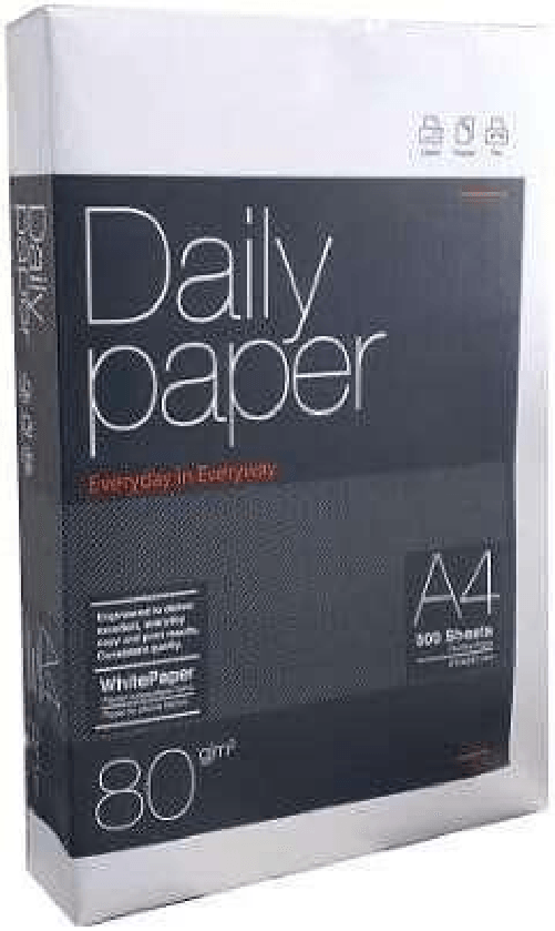 Carta A4 80gr. 210x297 mm (500 fogli) Bianco