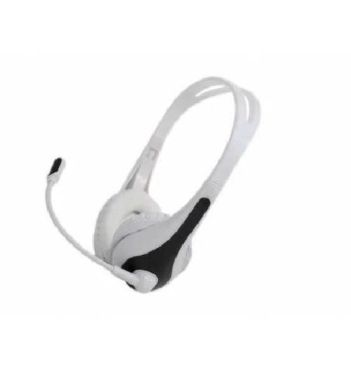 Cuffia C/Microfono 35Mm Bk/Wh Smartphone/Tablet Adj