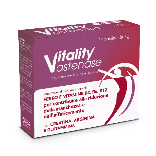 Vitality Astenase Frutti di Bosco Bustine 98g