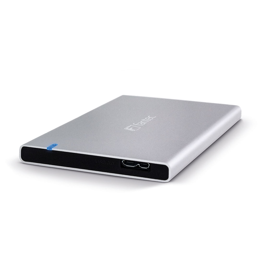 Fantec ALU7MMU3 Box esterno HDD/SSD Argento 2.5"