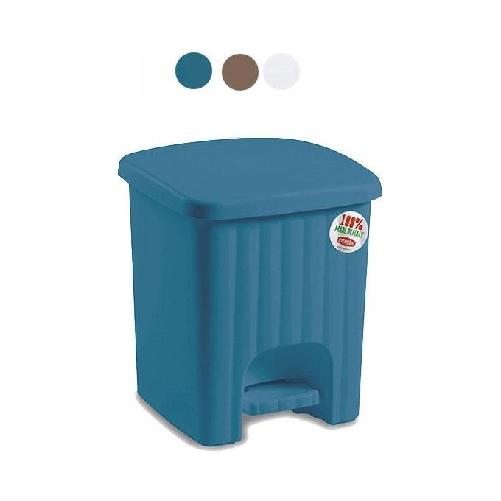 Stefanplast Pattumiera Pedale Mini Tortora 45 Litri
