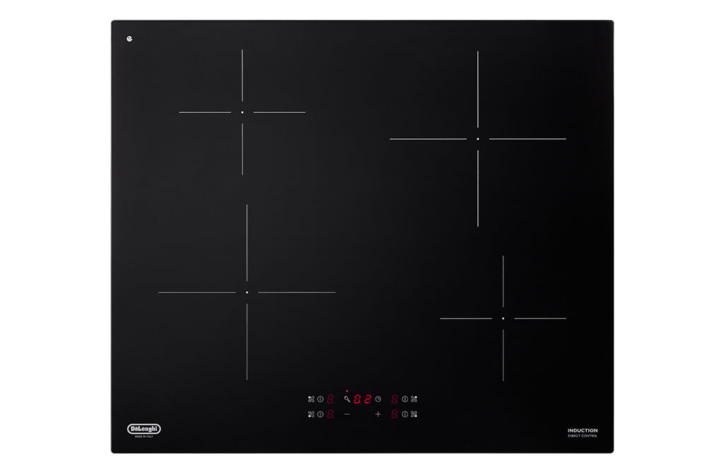 Delonghi De’Longhi PIN 62 Nero Da incasso 60 cm Piano cottura a induzione 4 Fornello(i) De’Longhi PIN 62 Nero Da incasso 60 cm Piano cottura a induzio