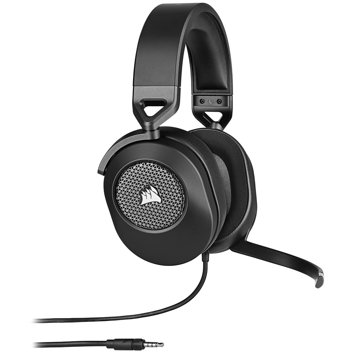 Corsair HS65 SURROUND Auricolare Cablato Portatile Giocare Carbonio (CORSAIR HS65 GAMING HEADSET CARBON WIRED) Corsair HS65 SURROUND Auricolare Cablat
