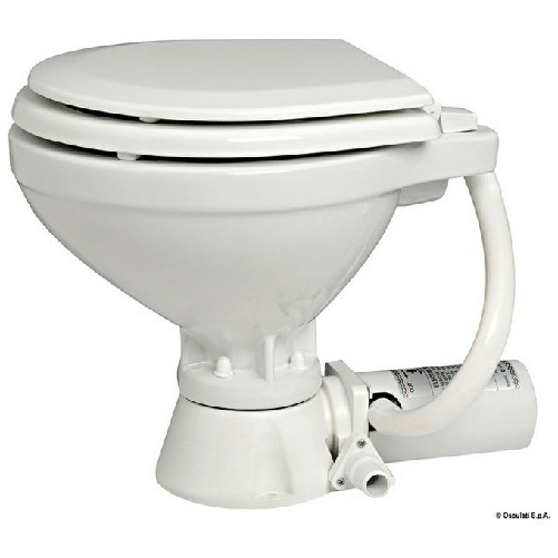 WC elettrico 24 V tavoletta legno 50.205.24