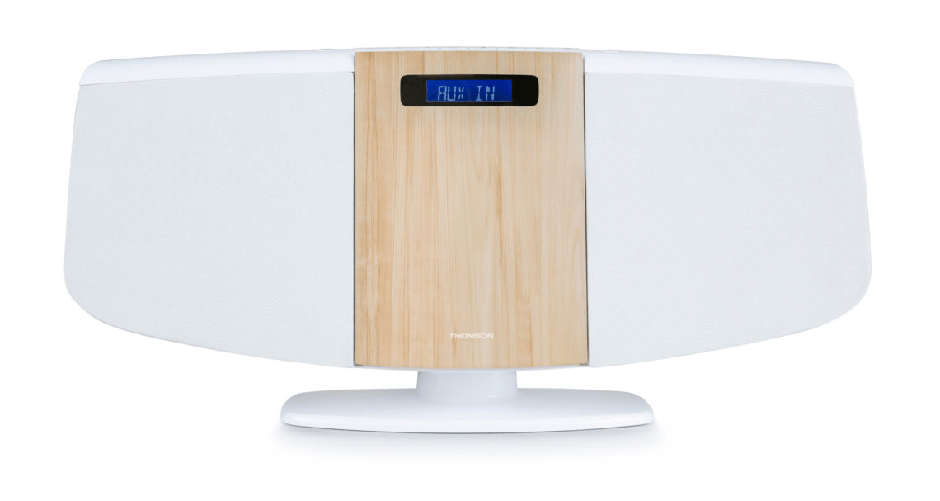 THOMSON MICRO SISTEMA SONORO BT CD/MP3/USB FINITURA LEGNO BIANCO MIC401BT