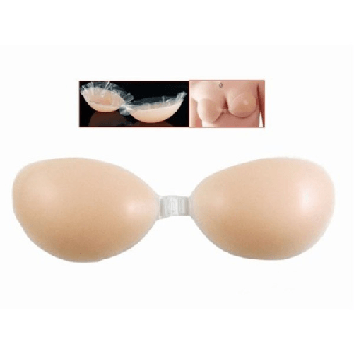 Trade Shop Traesio-reggiseno Push Up In Silicone Invisibile Anallergico Coppette Modellanti Un Bra - B 2a Taglia A 1a