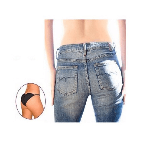 Trade Shop Traesio-slip Push Up Intimo Mutande Imbottite Alza Glutei Culo Sodo Brazilian Pushup - Bianco L Trade Shop Traesio-slip Push Up Intimo Mu