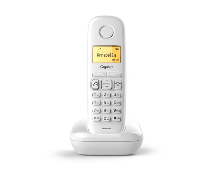 Siemens Gigaset A270 DECT Wireless Telefono con identificatore di chiamata - Mani libero - Controllo del volume