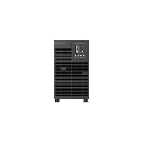 UPS ATLANTIS A03-OP3002XLN Server Online PRO 3000VA (2100W) Tower 6 batterie USB/EPO/RS232 4xIEC LCD