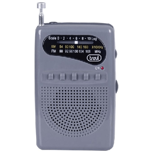 Trevi RA 710 B Portatile Analogico Grigio