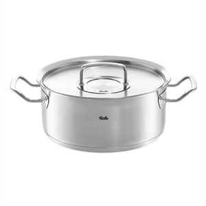 Fissler Original Profi Collection Pentola per Arrosti con Coperchio 20cm Fissler 084-138-20-000/0 pentolone 2,6 L Acciaio inox